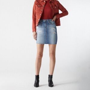 Size 24 Adriano Goldschmied Erin Jean Pencil Skirt